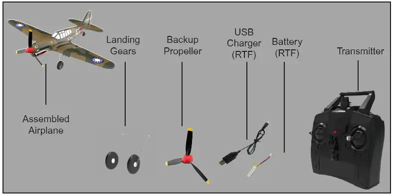 MODSTER-MDX-P-40 Warhawk-Electric-Motor-Warbird-01