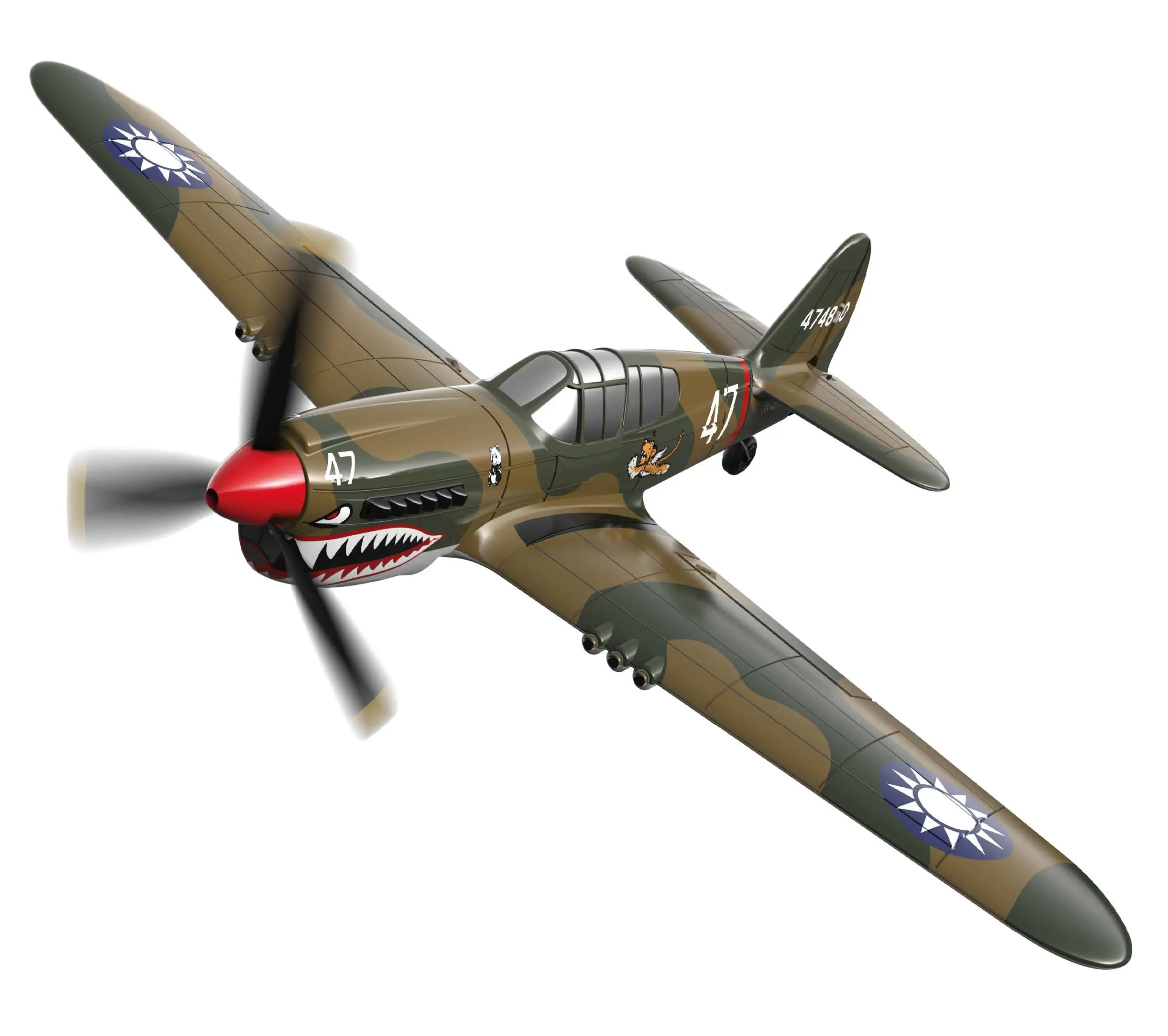 MODSTER-MDX-P-40 Warhawk-Electric-Motor-Warbird-PRODUCT-IMAGE