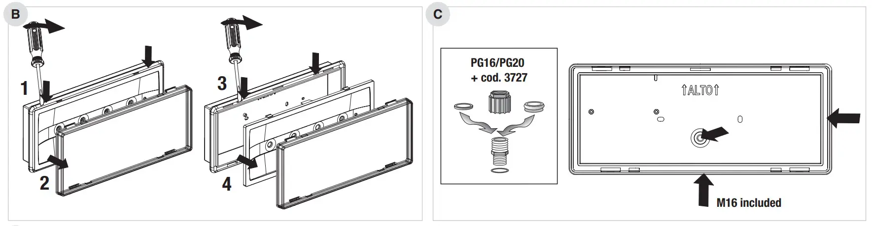Beghelli 334900784 Ceiling Emergency Light - Figure 2