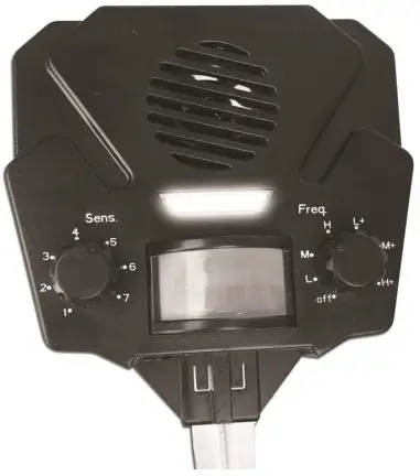 BIRD-X Solar Yard Gard Ultrasonic Pest Chaser -