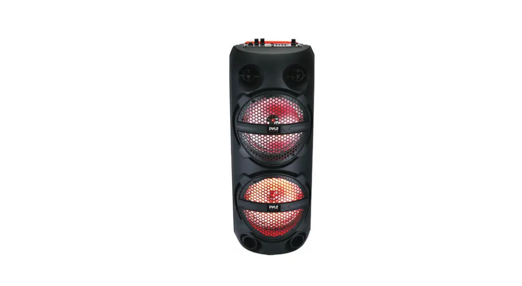 Pyle Pphp2814b Dual 8 Inch Portable Pa Speaker User Guide