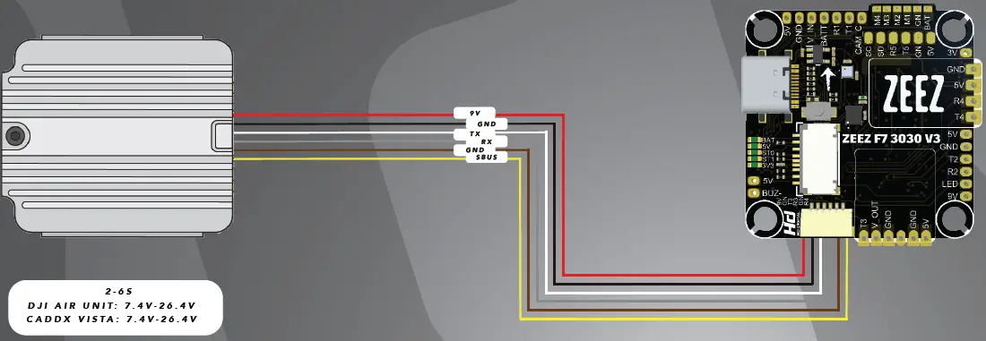 ZEEZ 3030 F7 Flight Controller V3 03