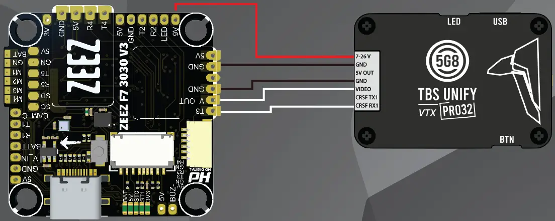 ZEEZ 3030 F7 Flight Controller V3 10