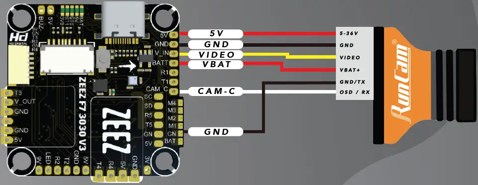 ZEEZ 3030 F7 Flight Controller V3 17
