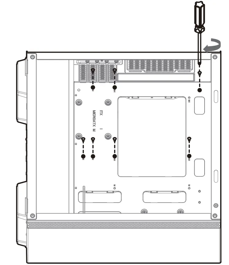 DEEPCOOL Macube 110 Tempered Glass Mini Tower Micro ATX Case - fig 6