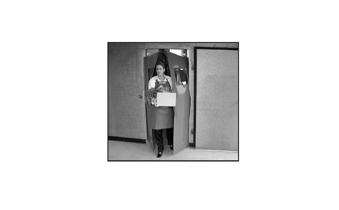 Curtron Pp-c-080-5478 Polar-pro Flexible Swinging Door For Walk-in Coolers & Freezers, 54
