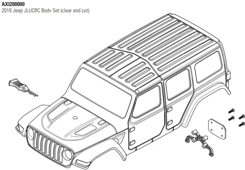 HORIZON Jeep Wrangler JL - AXI200000 1
