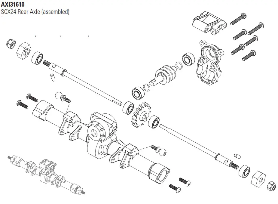 HORIZON Jeep Wrangler JL - AXI31610