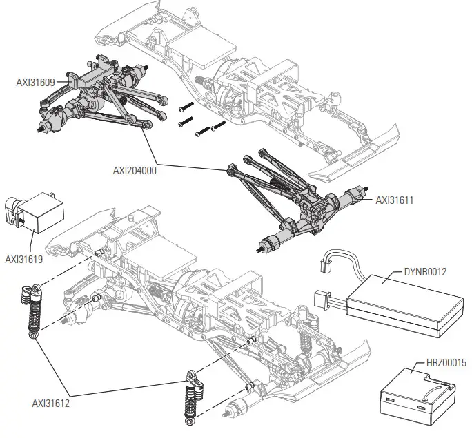HORIZON Jeep Wrangler JL - AXI31614 1