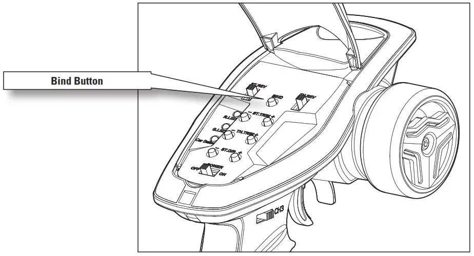 HORIZON Jeep Wrangler JL - transmitter will go off