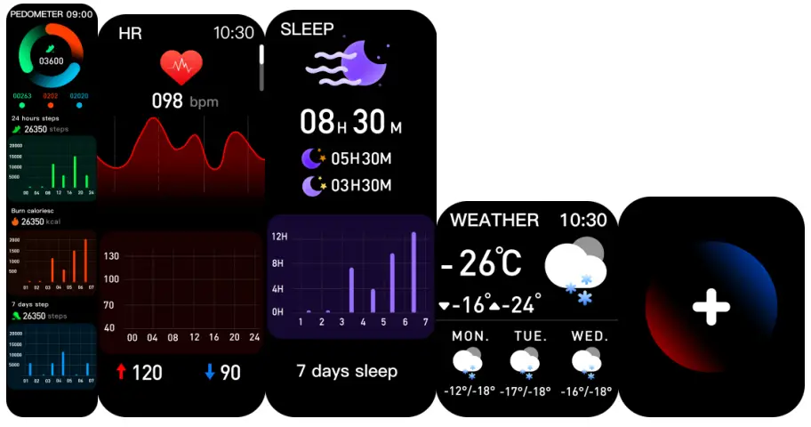 USE OF THE TOUCH SCREEN