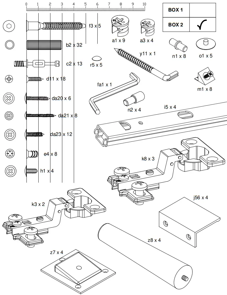 Finori VNA53A Buffet Cabinet - Fig 2