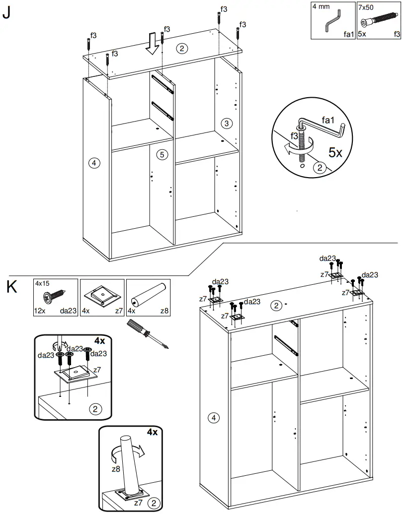 Finori VNA53A Buffet Cabinet - Fig 8