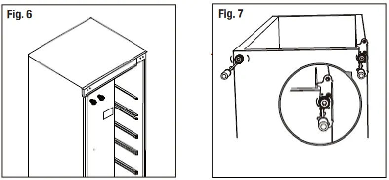 AKAI AK 242 UF 242L Upright Freezer front corne