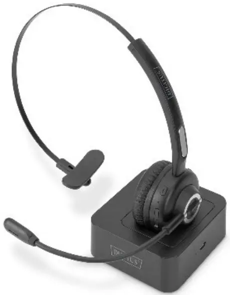 DIGITUS DA-12211 ON EAR BLUETOOTH HEADSET -