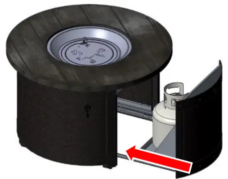 THE OUTDOOR GREATROOM COMPANY ED-20 Edison Fire Pit Table-fig12