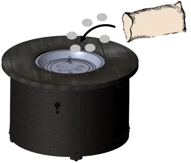 THE OUTDOOR GREATROOM COMPANY ED-20 Edison Fire Pit Table-fig13