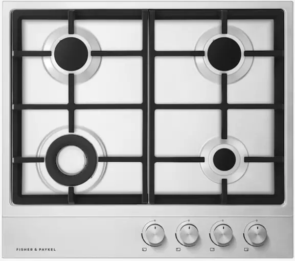 FISHER PAYKEL CG604DNGX1 60cm Gas on Steel Hob