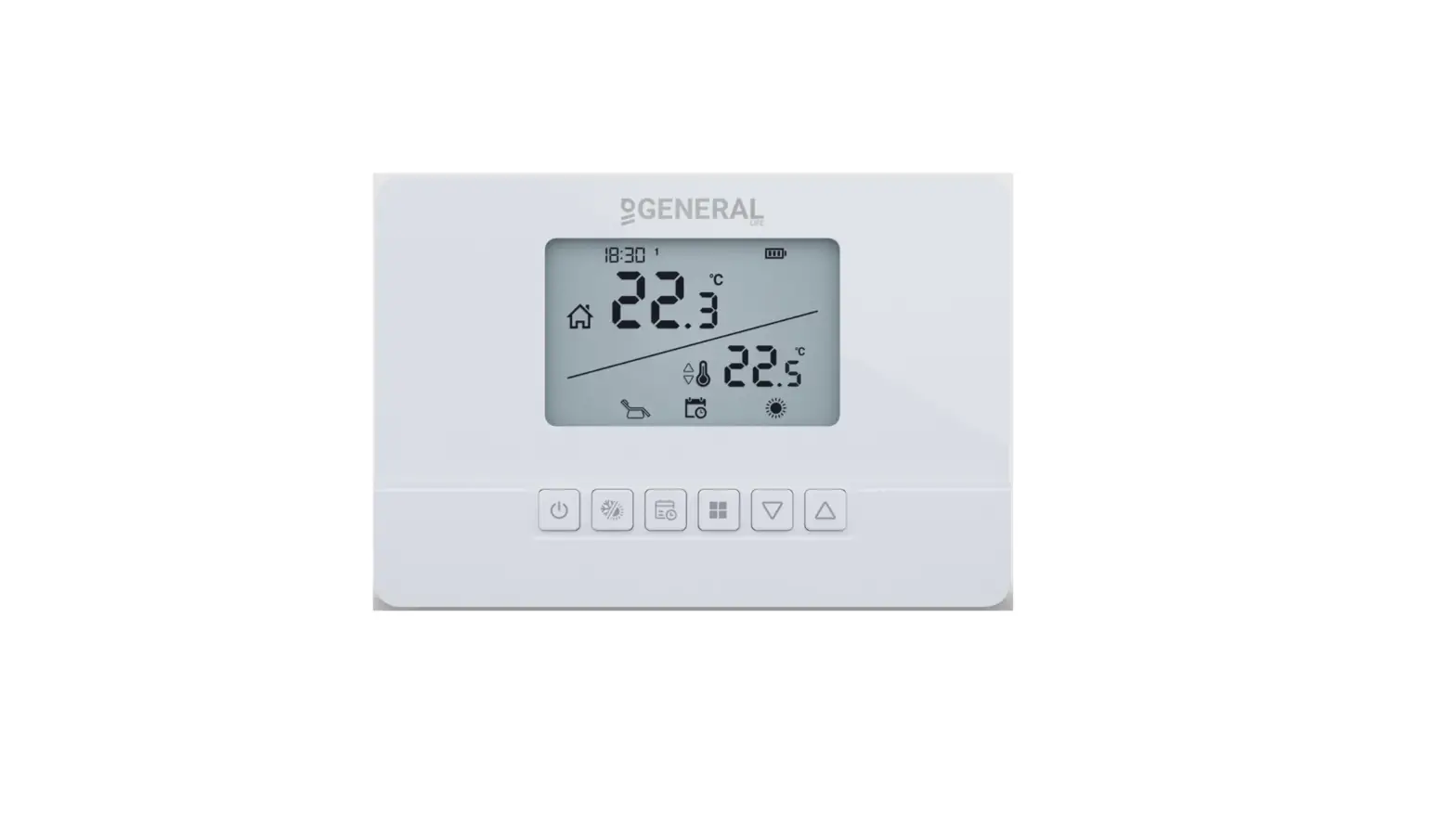 General Life Aruna 302s Rf Digital Room Thermostat User Manual