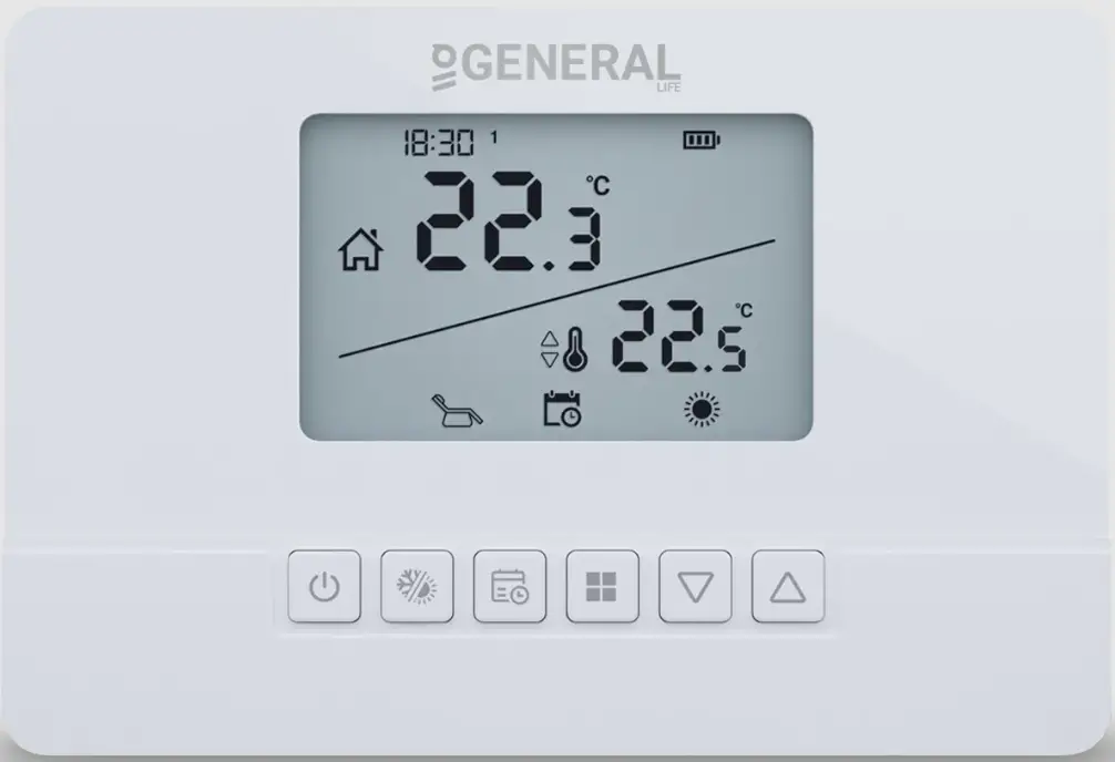GENERAL-LIFE-ARUNA-302S-RF-Digital-Room-Thermostat-PRO
