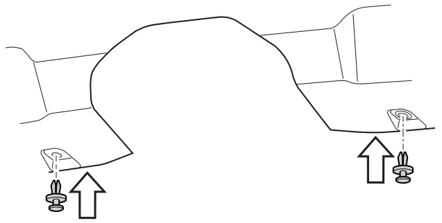 SUBARU L101SAN620 2022 Outback Trailer Hitch Panel - fig 12