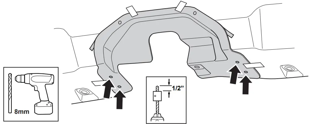 SUBARU L101SAN620 2022 Outback Trailer Hitch Panel - fig 14