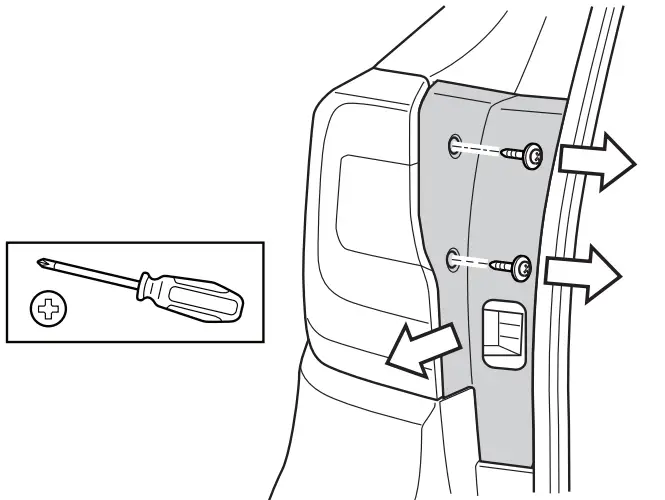 SUBARU L101SAN620 2022 Outback Trailer Hitch Panel - fig 2