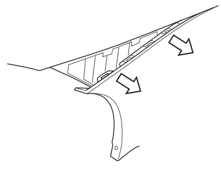SUBARU L101SAN620 2022 Outback Trailer Hitch Panel - fig 6