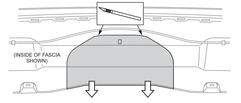 SUBARU L101SAN620 2022 Outback Trailer Hitch Panel - fig 9