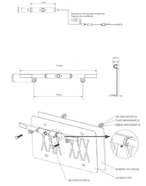 BOYO-VTL405TJ-License-Plate-Backup-Camera-fig-2