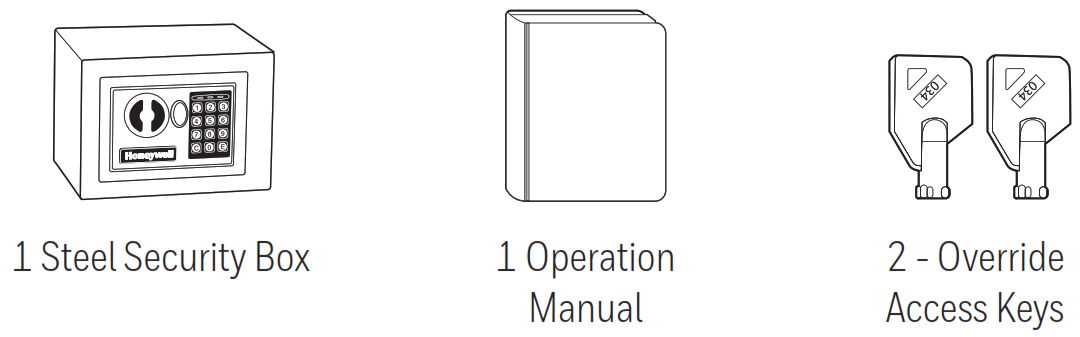 Honeywell 5005 Series Steel Security Box - fig