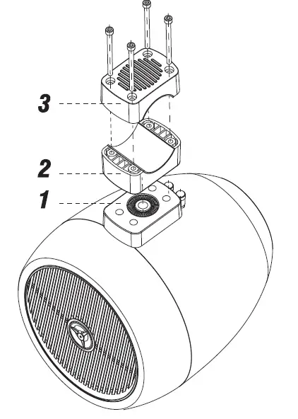PYLE PLMRWK63WT Marine Wakeboard Water Resistant Speaker 1