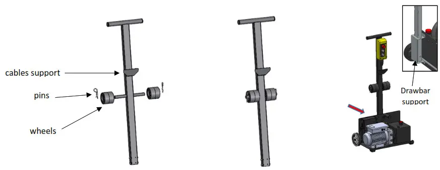 GYS ERGO LIFT 650 Hydraulic Lifting Device - 2