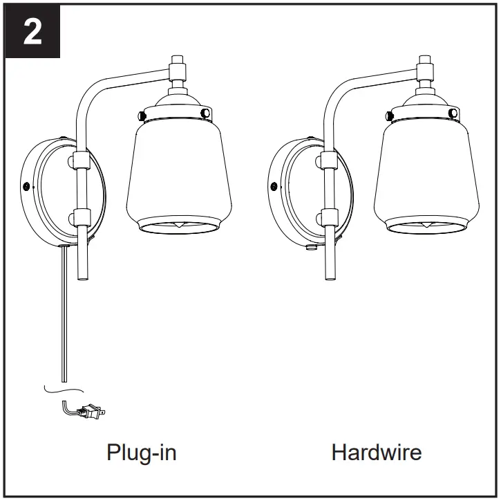 ASSEMBLY INSTRUCTIONS FOR PLUG-IN INSTALLATION