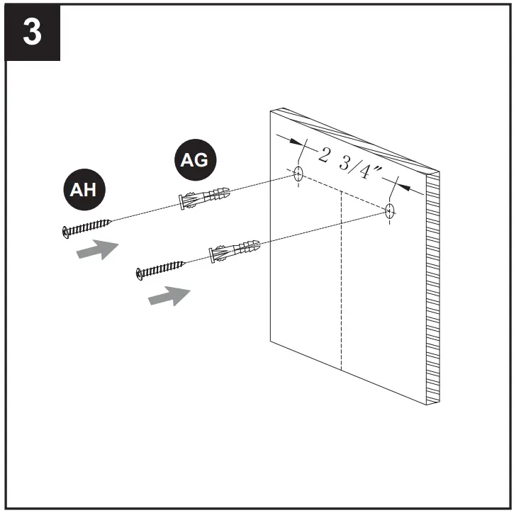 ASSEMBLY INSTRUCTIONS FOR PLUG-IN INSTALLATION
