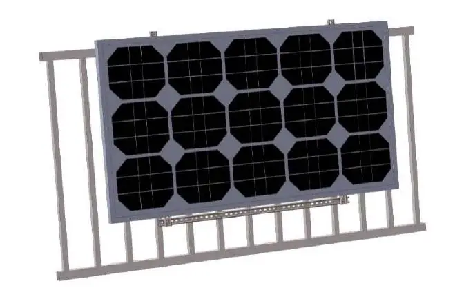 denver-SVB-661-Vertical-Bracket-For-Solar-Balcony-Rack-product
