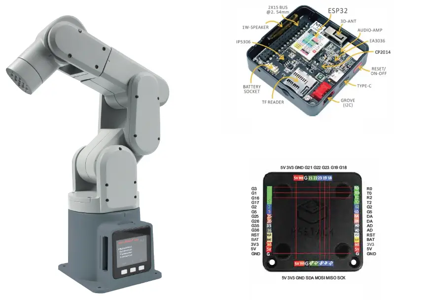 Elephant Robotics mechArm 270-M5 Axis Robot Arm 2