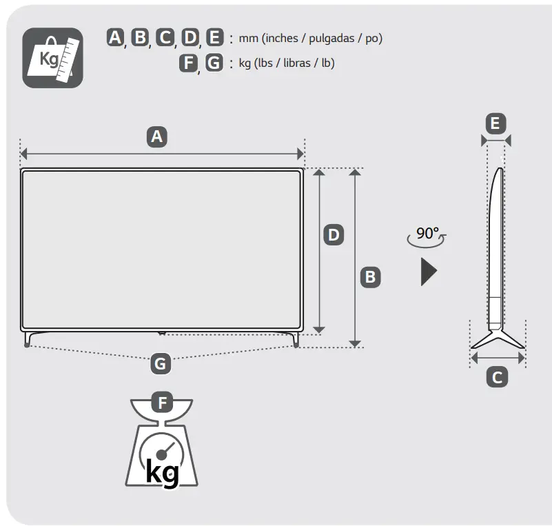 LG 50UQ7590PUB 50 Inch 4K LED TV - Figure 3