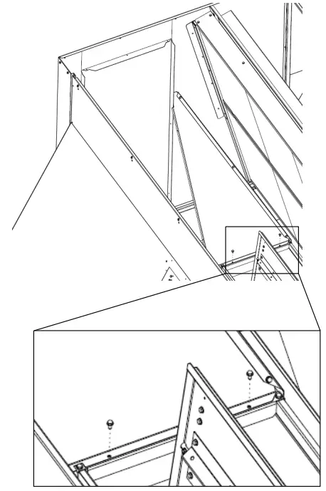 TRANE BAYBARO300 Barometric Relief Damper Packaged Rooftop Units - fig 12