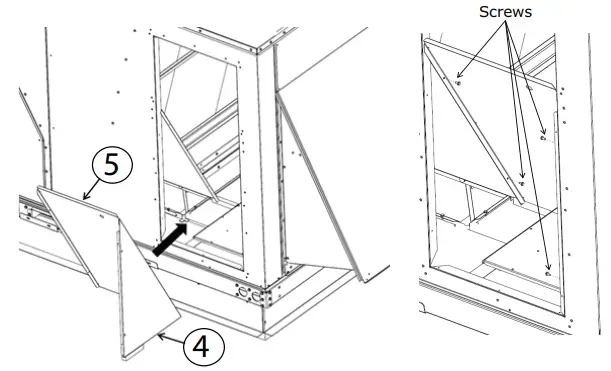 TRANE BAYBARO300 Barometric Relief Damper Packaged Rooftop Units - fig 13