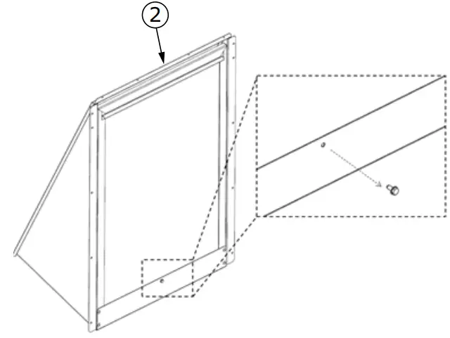 TRANE BAYBARO300 Barometric Relief Damper Packaged Rooftop Units - fig 15