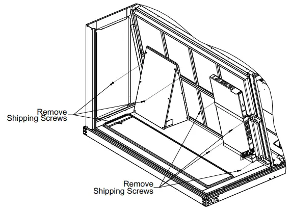 TRANE BAYBARO300 Barometric Relief Damper Packaged Rooftop Units - fig 2