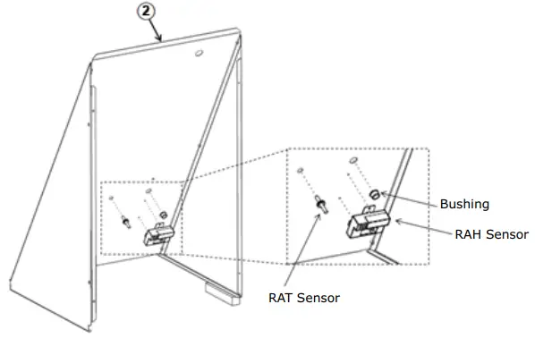 TRANE BAYBARO300 Barometric Relief Damper Packaged Rooftop Units - fig 20