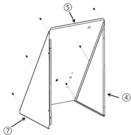 TRANE BAYBARO300 Barometric Relief Damper Packaged Rooftop Units - fig 4