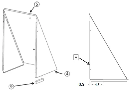 TRANE BAYBARO300 Barometric Relief Damper Packaged Rooftop Units - fig 6