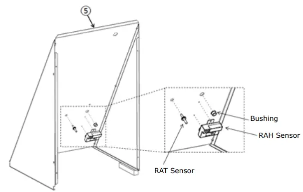 TRANE BAYBARO300 Barometric Relief Damper Packaged Rooftop Units - fig 7