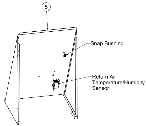 TRANE BAYBARO300 Barometric Relief Damper Packaged Rooftop Units - fig 8
