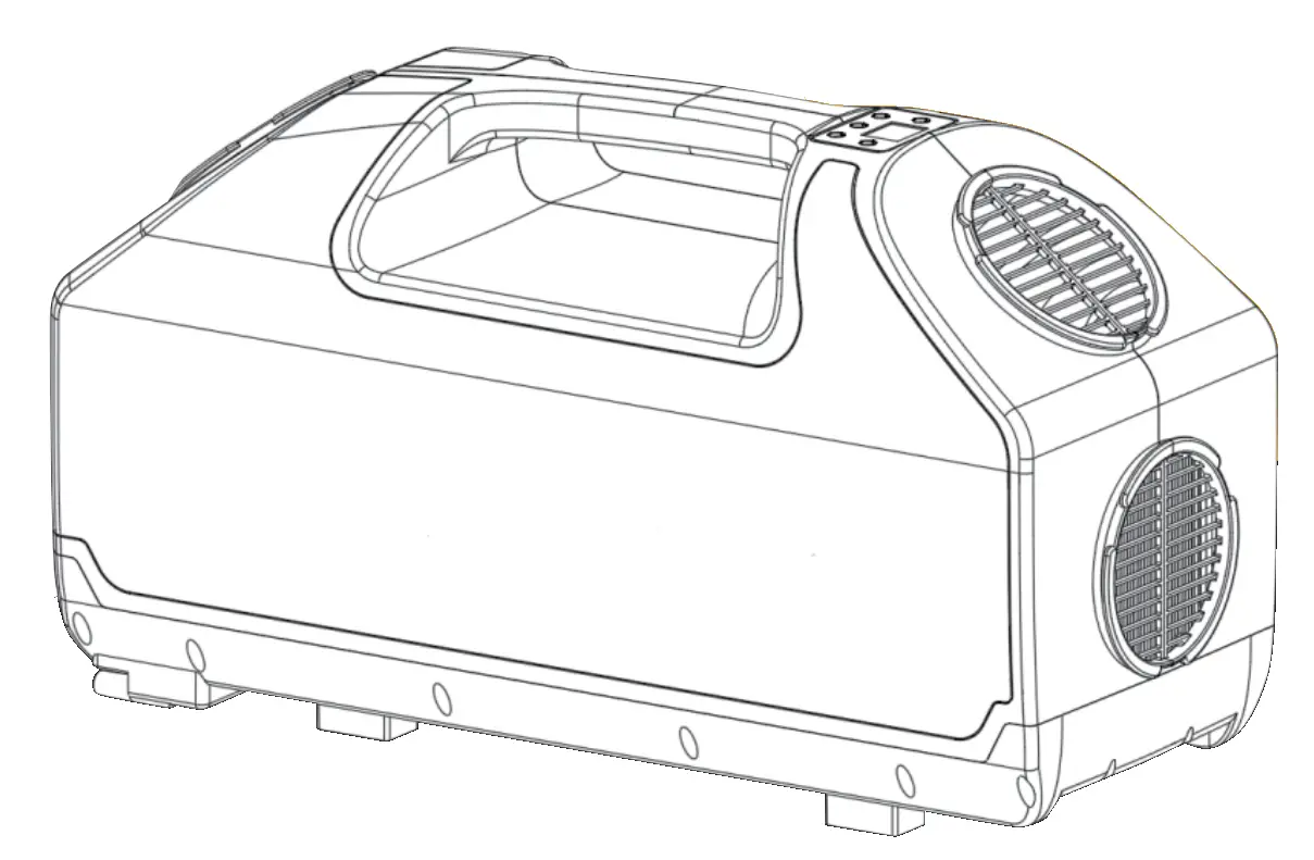 BougeRV E0501-07002 Portable Air ConditionersE0501-07002 Portable Air Conditioners