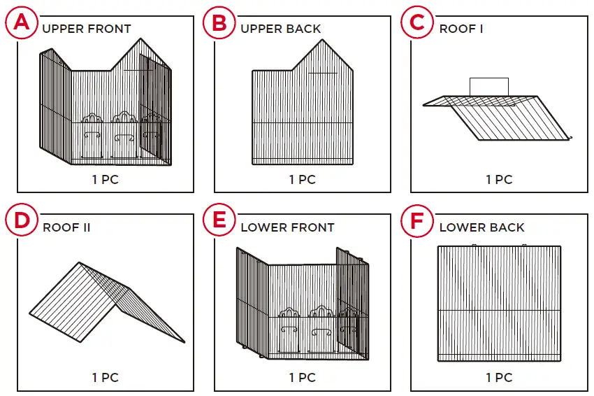 bcp-SKY5513-36-Inch-Bird-Cage-with-Toys-1