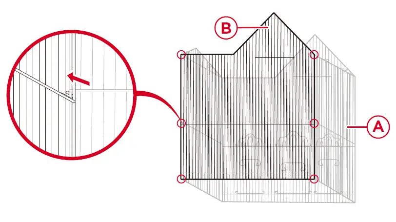 bcp-SKY5513-36-Inch-Bird-Cage-with-Toys-3